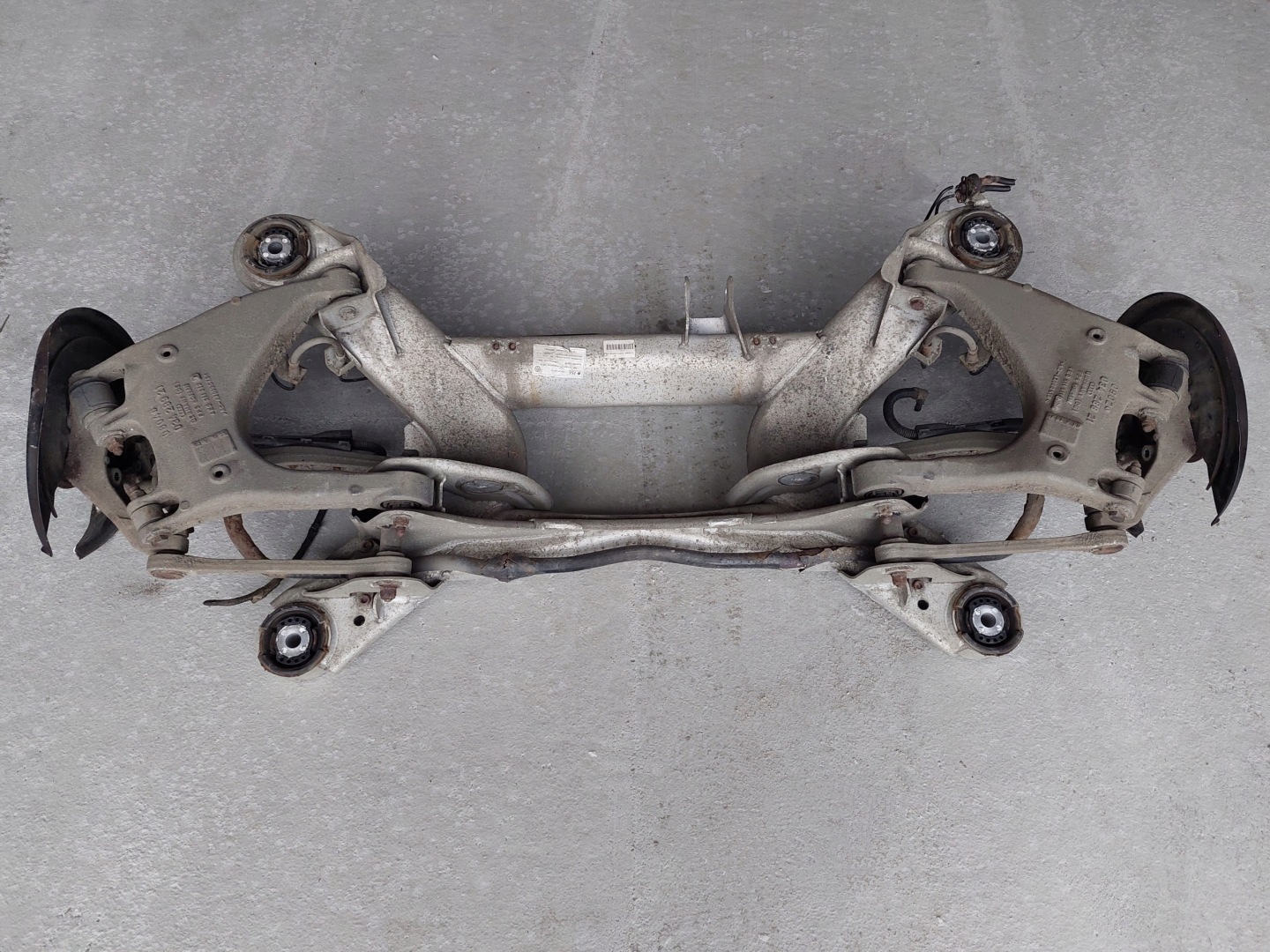 suspension beam axle beam rear part swing left right BENTLEY CONTINENTAL GT