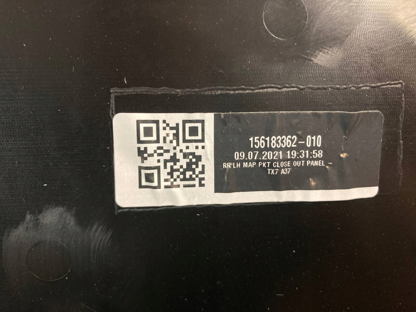 RAM 1500 TRX side door left rear rear part 2021-24