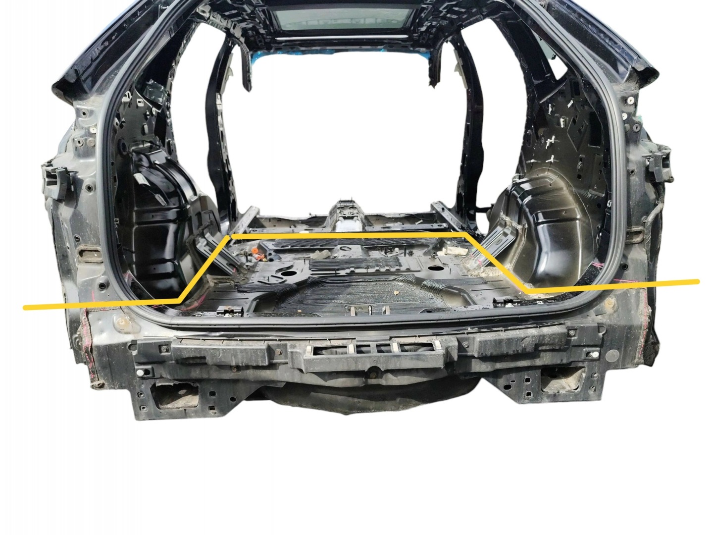 rear panel sump FORD EDGE II MK2 (2015-2018) KOD LAKIERU G1