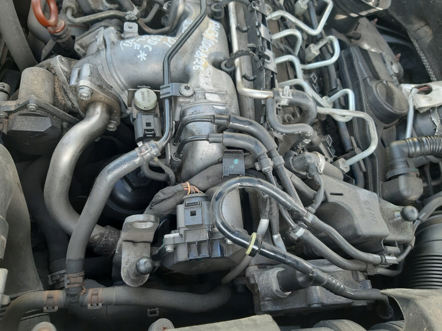 VW GOLF VI 2.0 TDI 81KW 110HP engine CBDC CBD complete