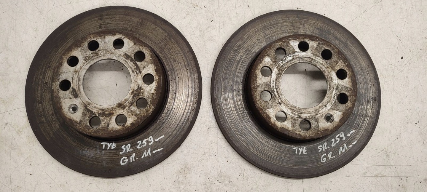 disc brake rear part rear VW Touran