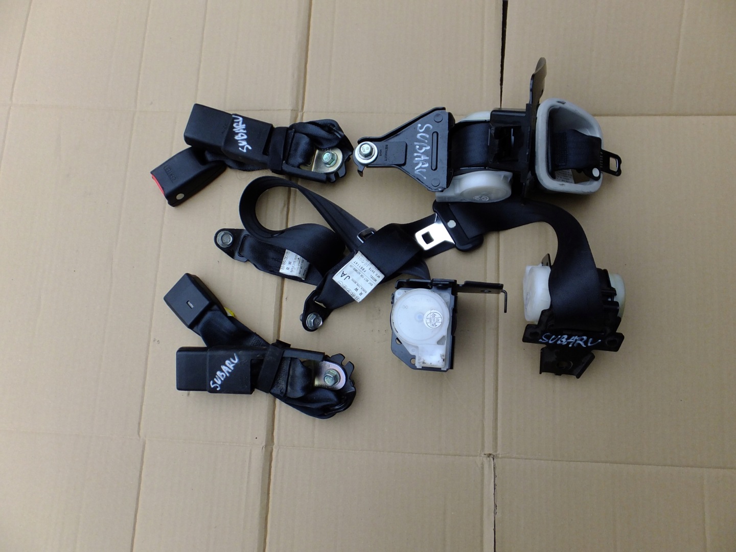 Gurten Sicherheits heck komplet subaru forester III SH 2011r