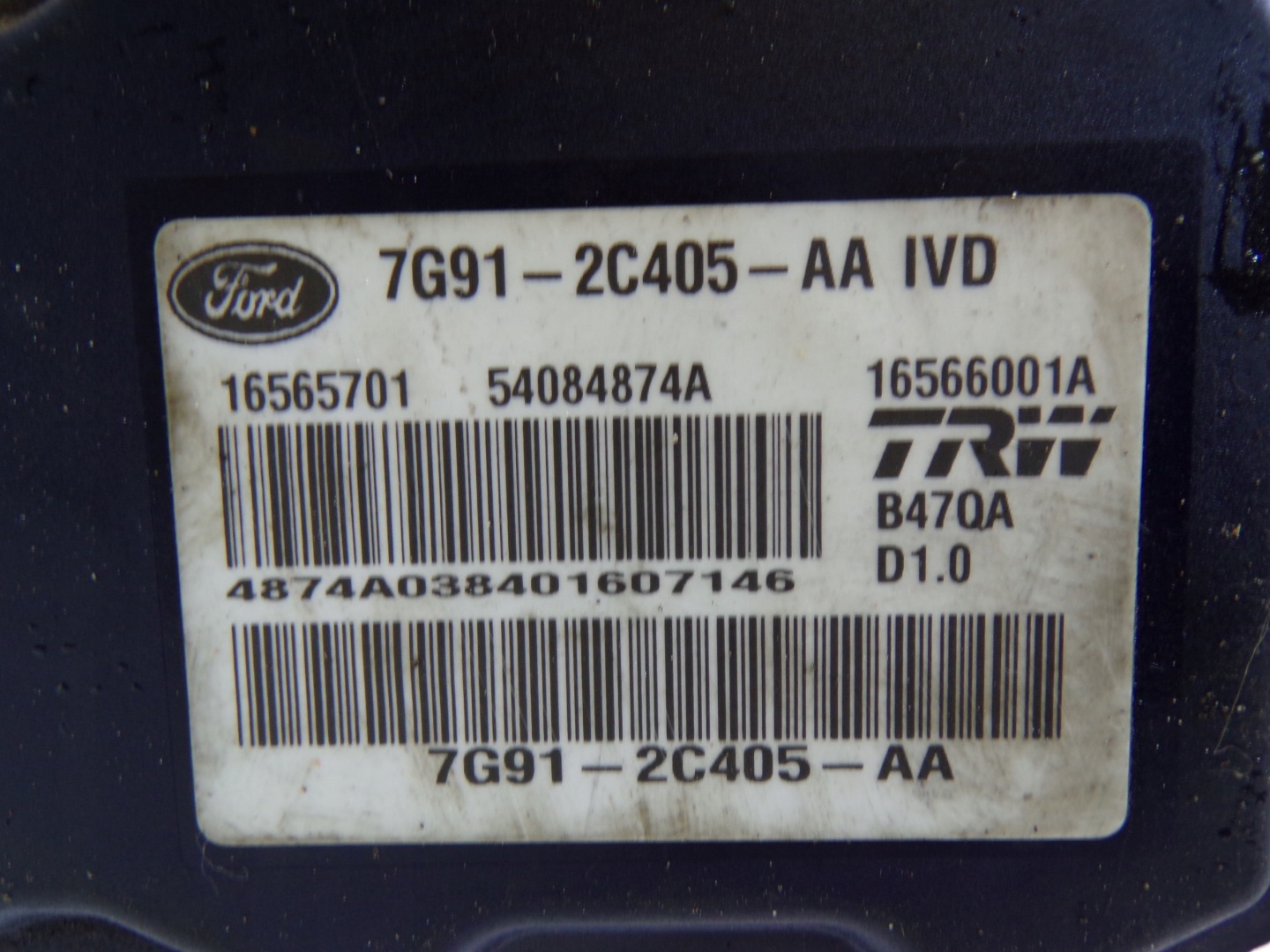 Pompa ABS FORD MONDEO 4 IV 7G91-2C4D5-AA