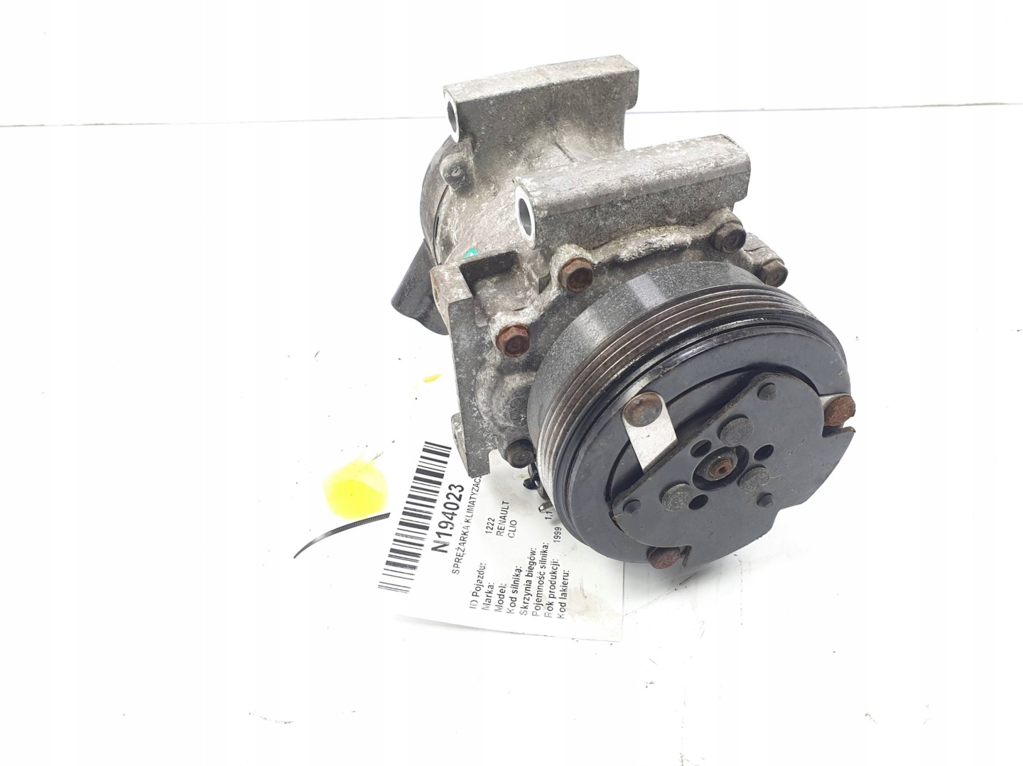 Klimakompressor klimaanlage 8200037058 RENAULT CLIO