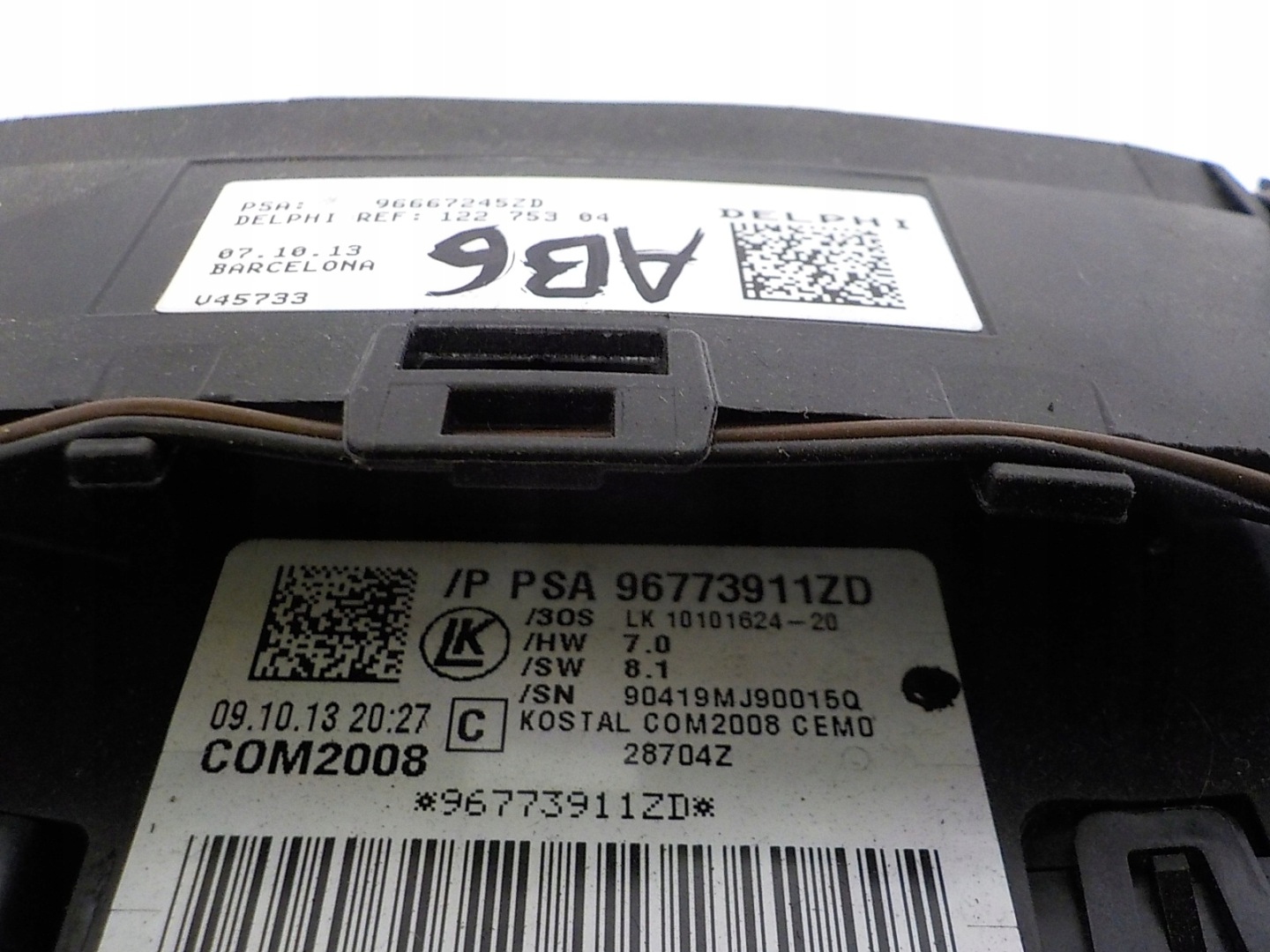 PEUGEOT 3008 DEVIO LUCI TERGICRISTALLO TERGI 96773911ZD AB6