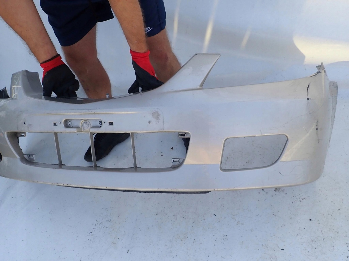 MAZDA 323F LIFT 01-03r front bumper front