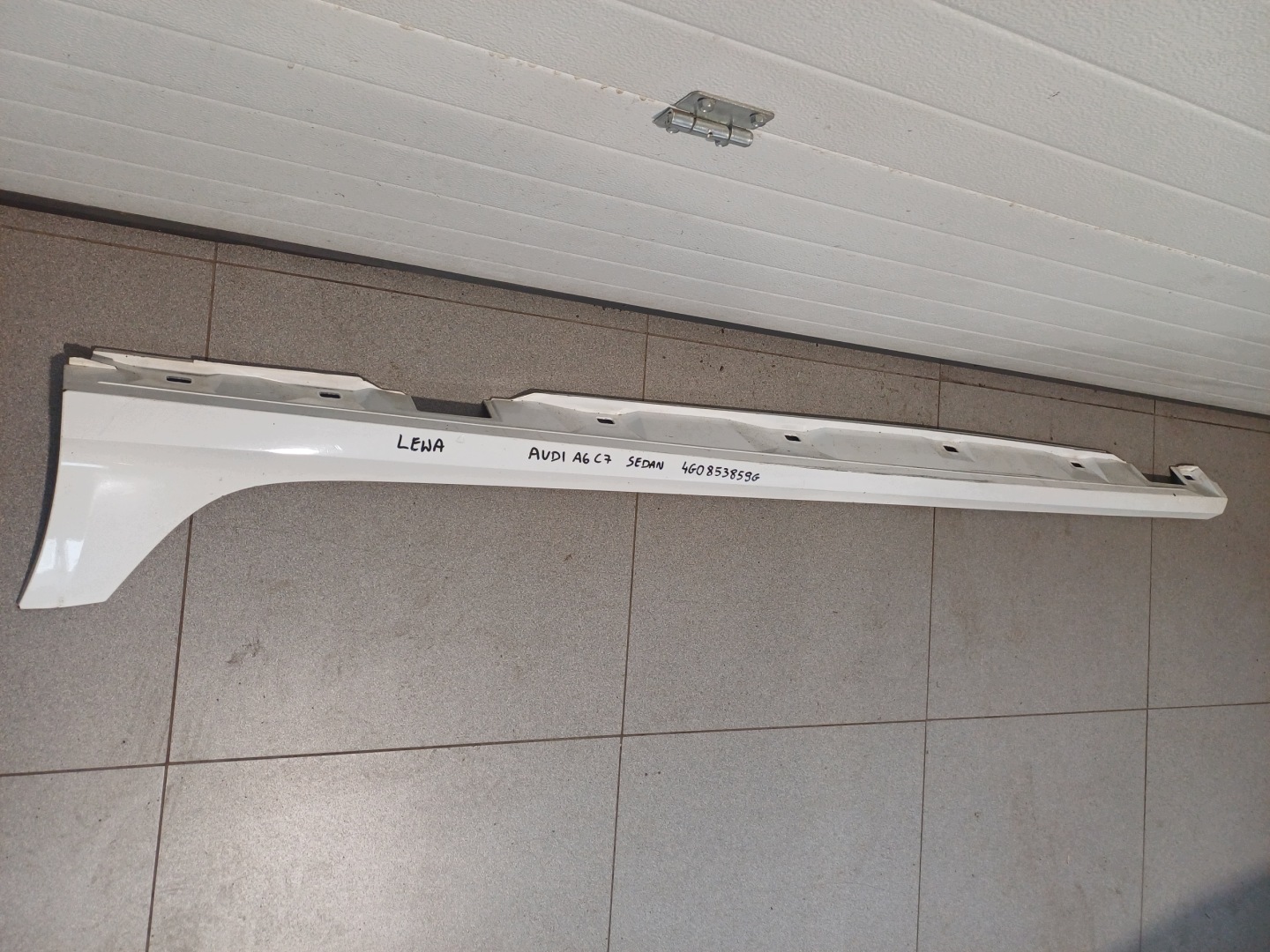 moulding threshold left AUDI A6 C7 sedan 4G0853859G