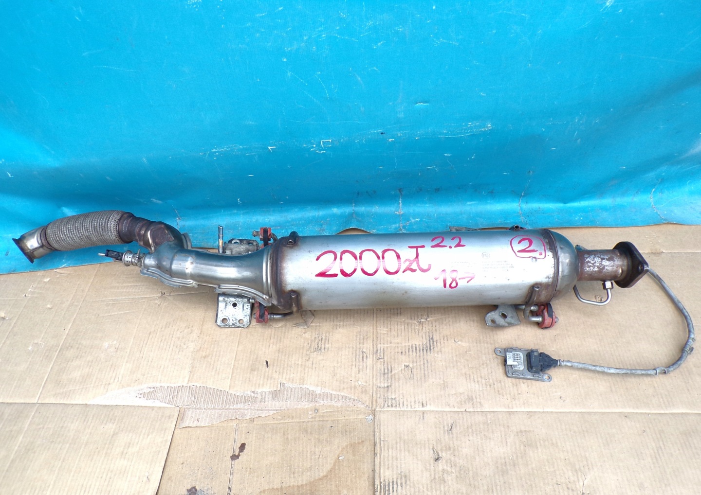 BOXER JUMPER 2.2 B-HDI 18- filter CZASTEK STALYCH DPF FAP EURO 6 complete