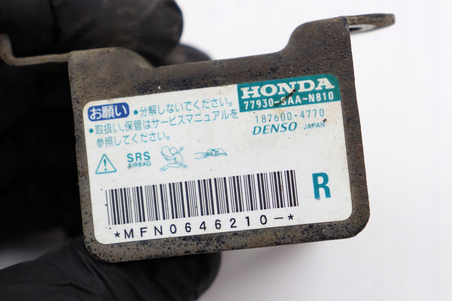 HONDA JAZZ II 2 Crashsensor Drucksensor 77930-SAA-N810 187600-4770