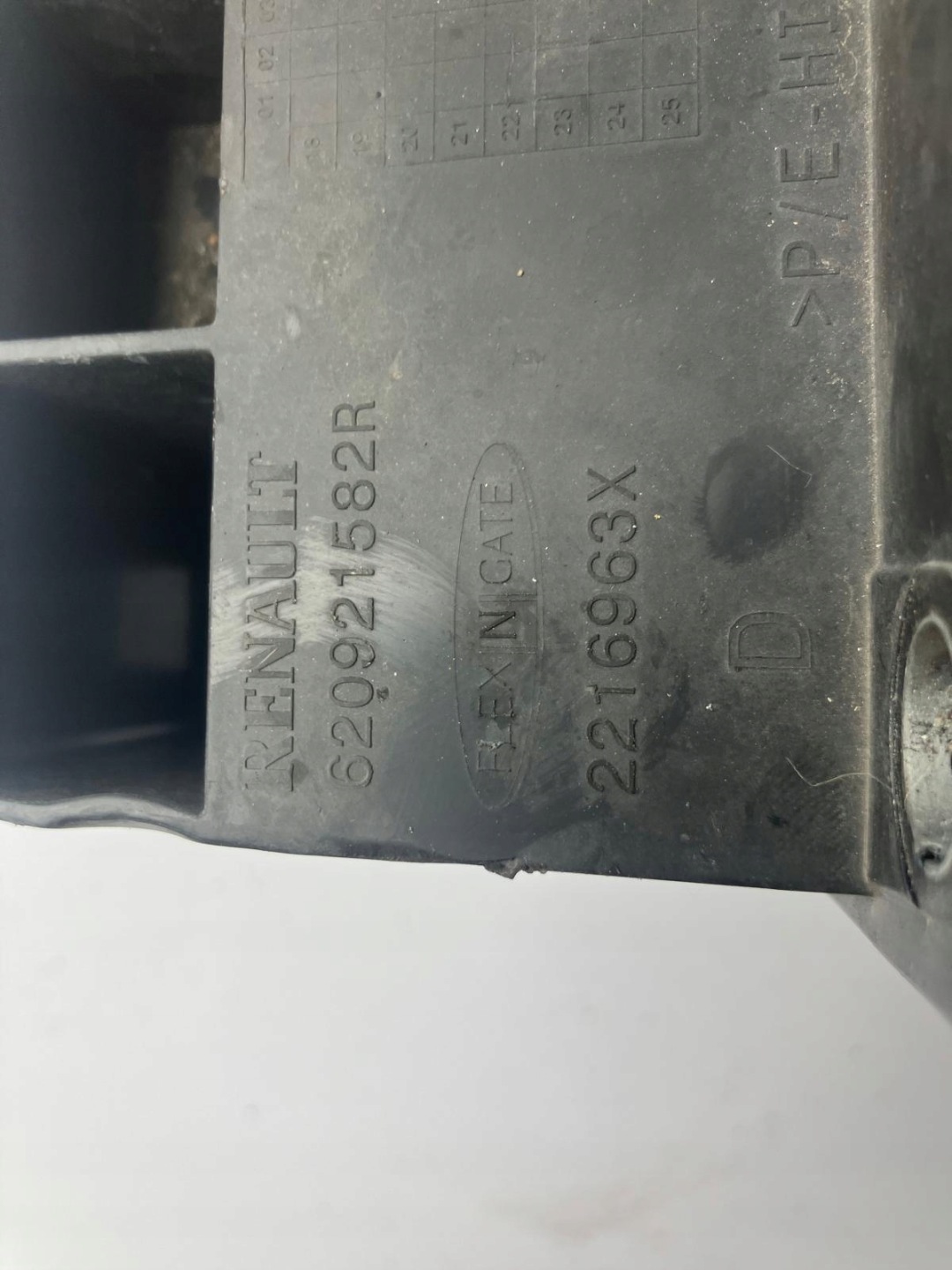 beam tip right RENAULT ZOE II LIFT 620921582R