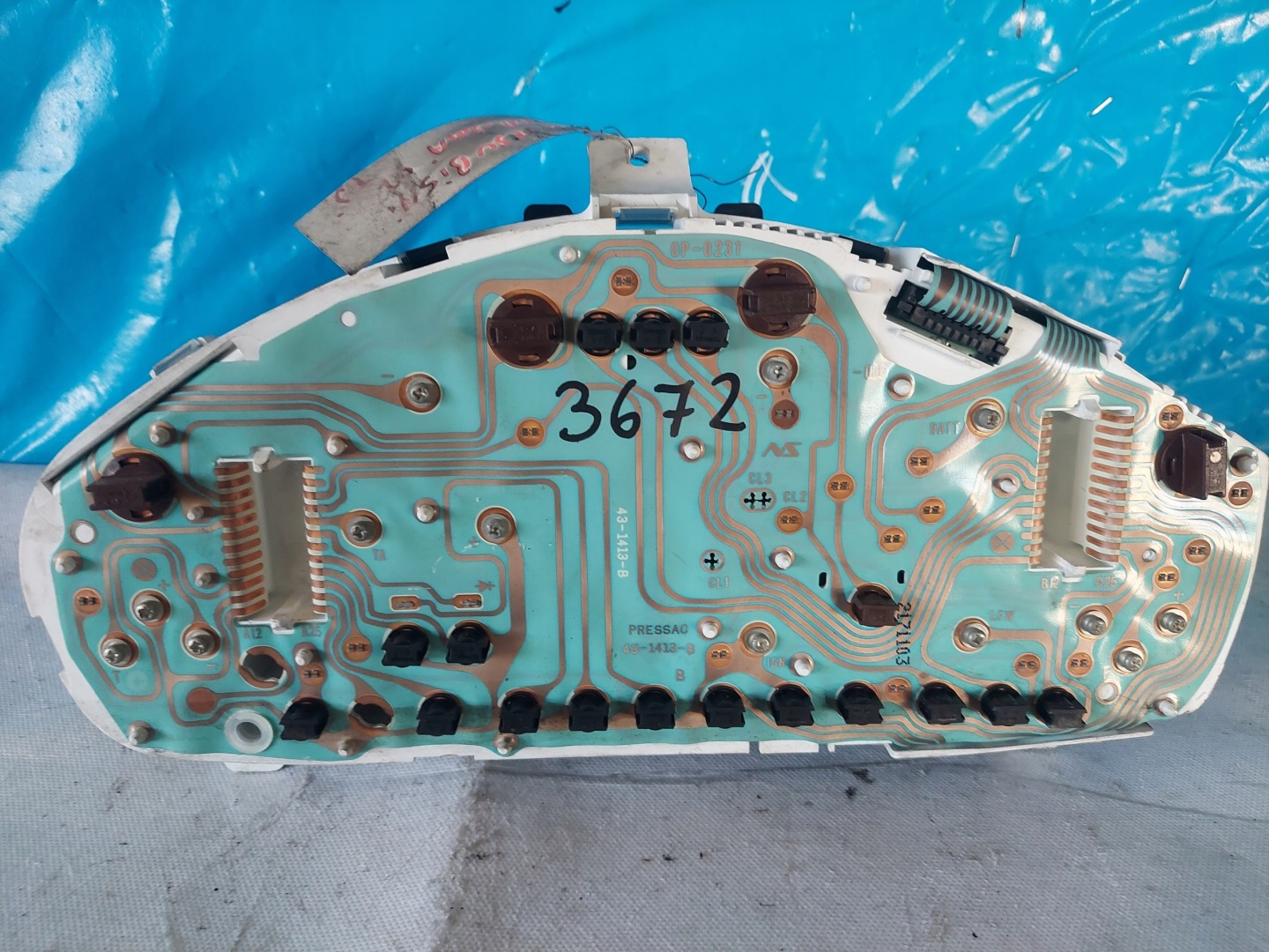 dials clock MITSUBISHI CARISMA 1.9 DID MR916030