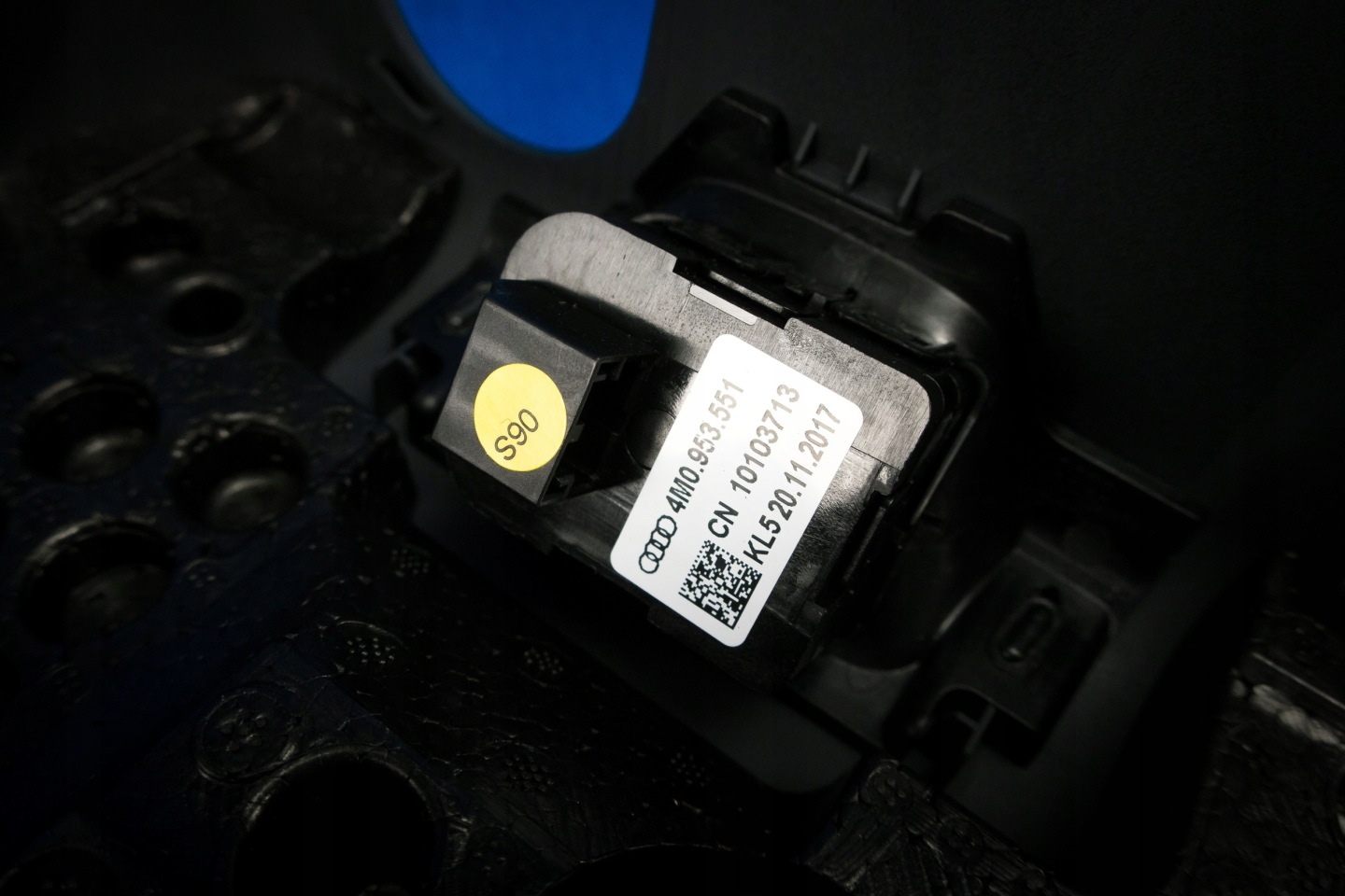 Blende Abdeckung der Lenksäule lenkrad Audi A8 4N 4N0953516