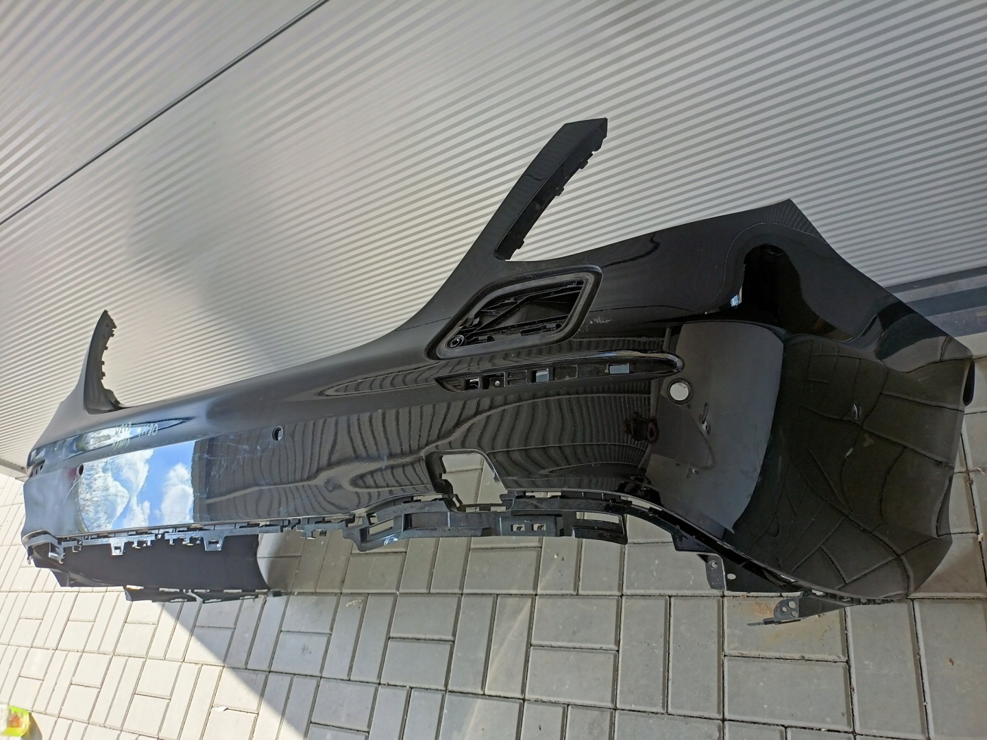 Mercedes-Benz W 213 Hybrid bumper rear