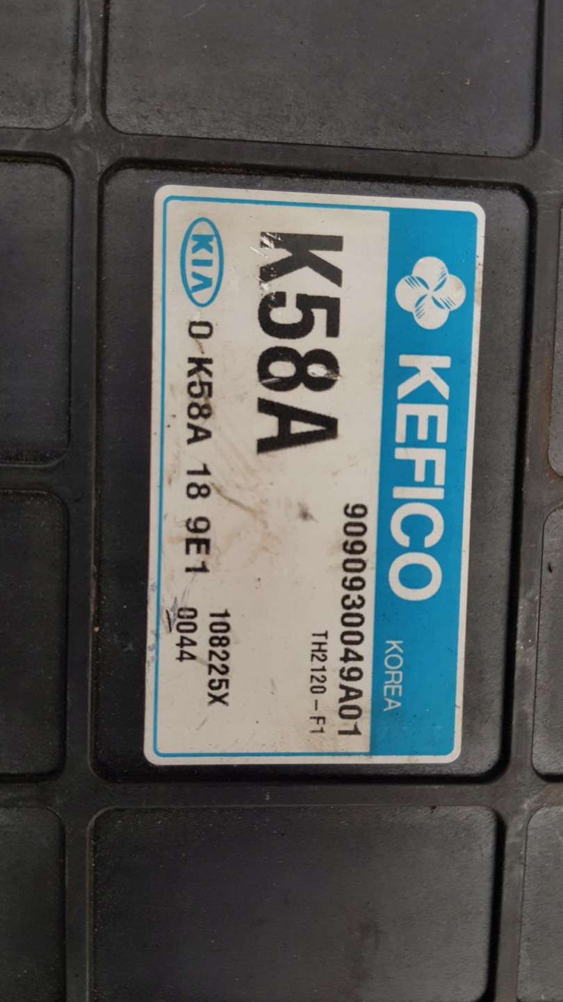 KIA CARNIVAL computer Centralina 0K58A189E1 2.5 V6