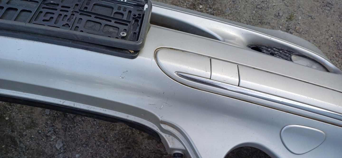 MERCEDES W203 bumper front 744 fog lights xenon