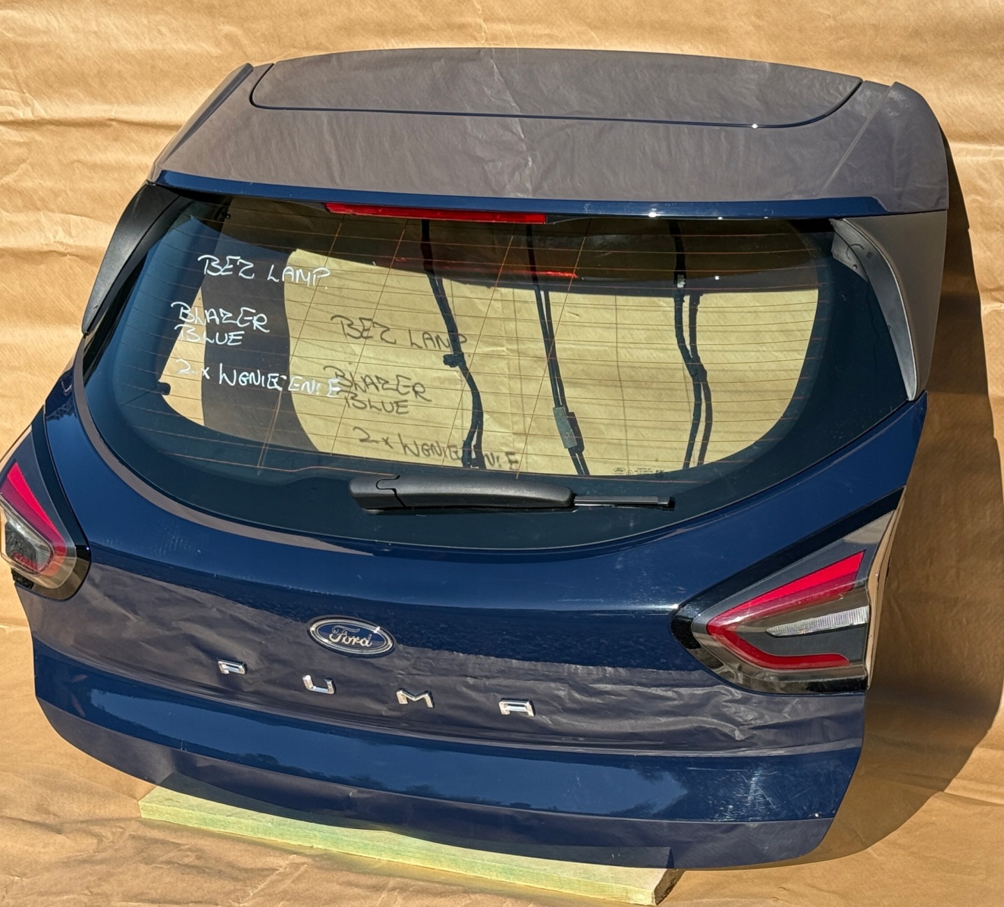 FORD PUMA MK2 2019-2024 trunk door boot BLAZER BLUE original