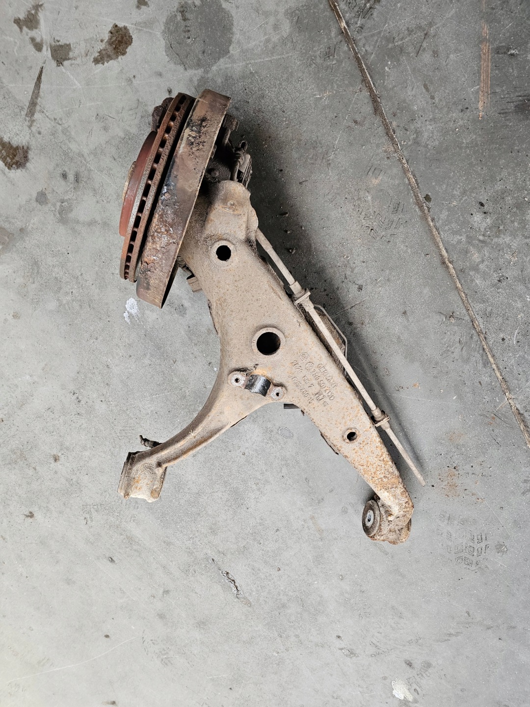 VW T5 LIFT 2.0 BITDI Querlenker links heck 7H0501413D