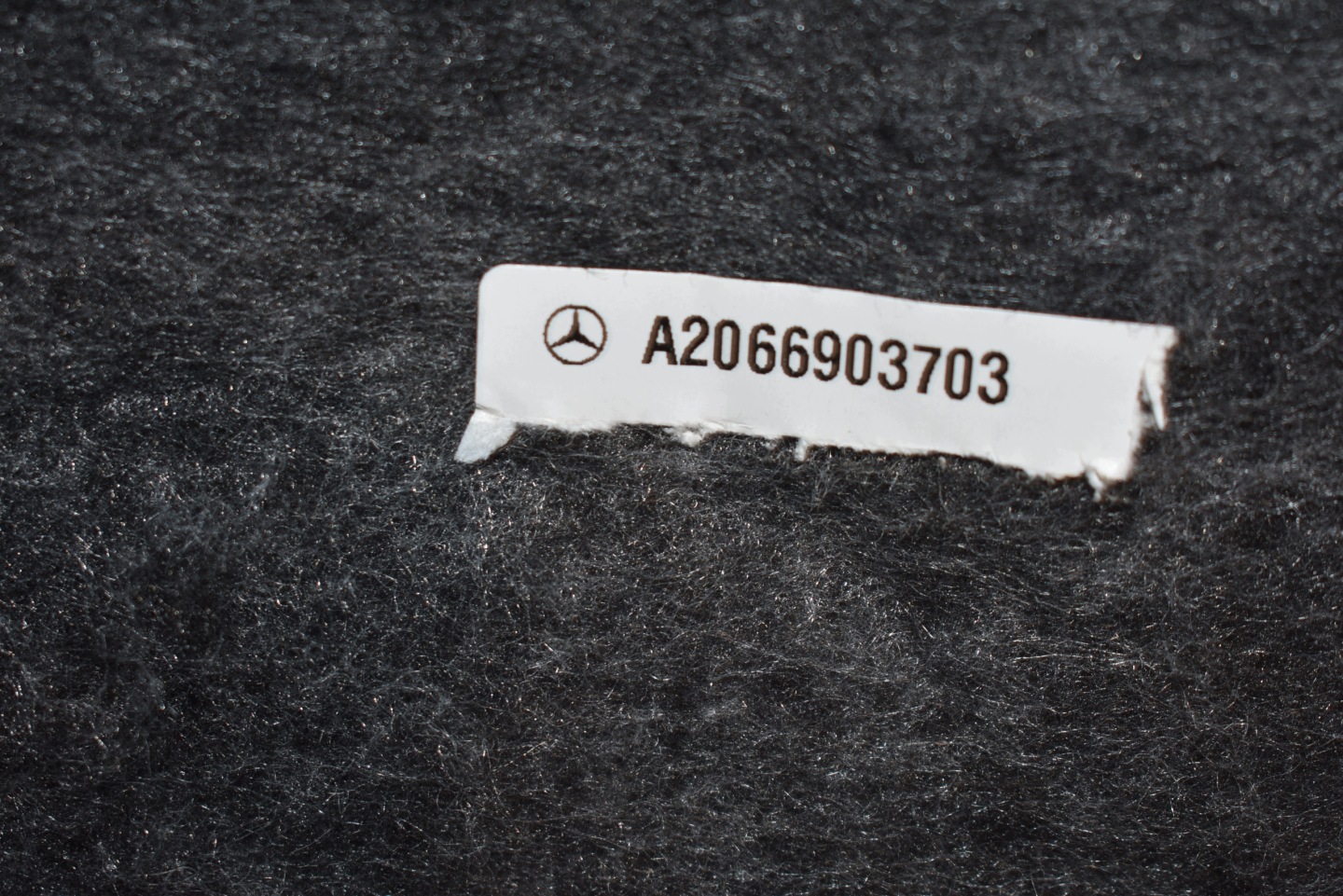 IDEALNY boot upholstery left + WKRETKA+TROJKAT MERCEDES W206 COMBI 1