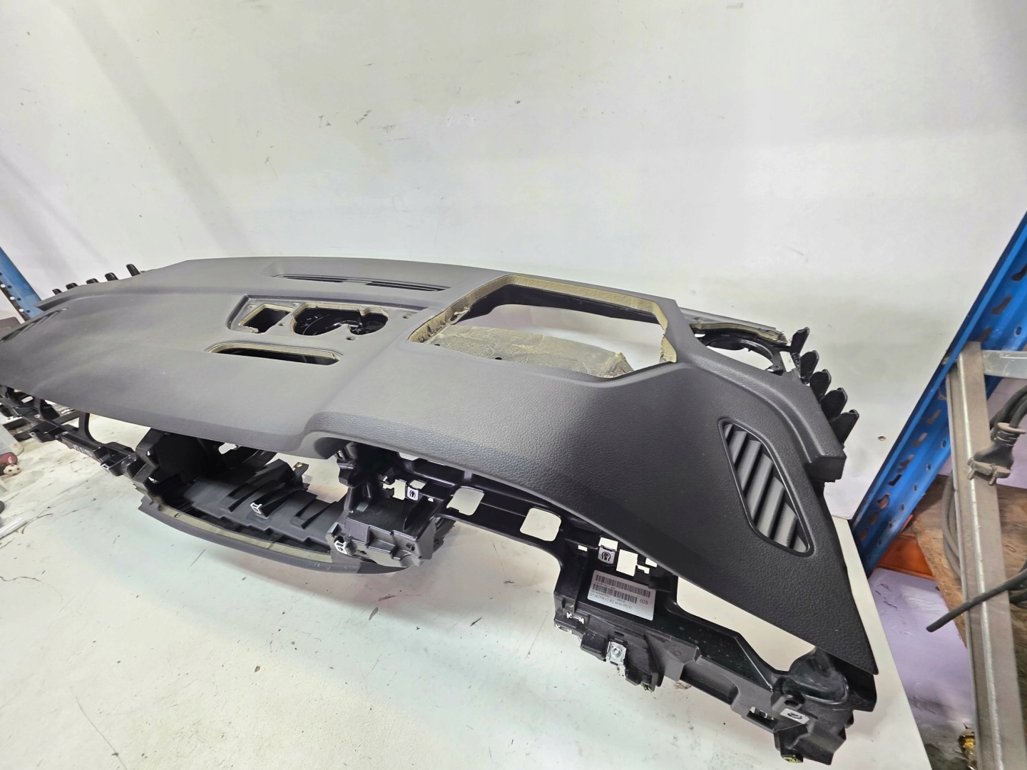 dashboard console cockpit HEAD UP AUDI Q7 4M 4M2857001J ANGIELSKA