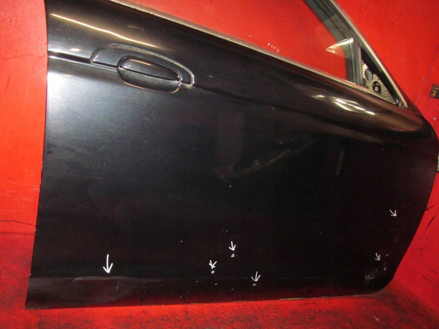 JAGUAR S-TYPE II X200 LIFT 04-07 door right front front black, PEF