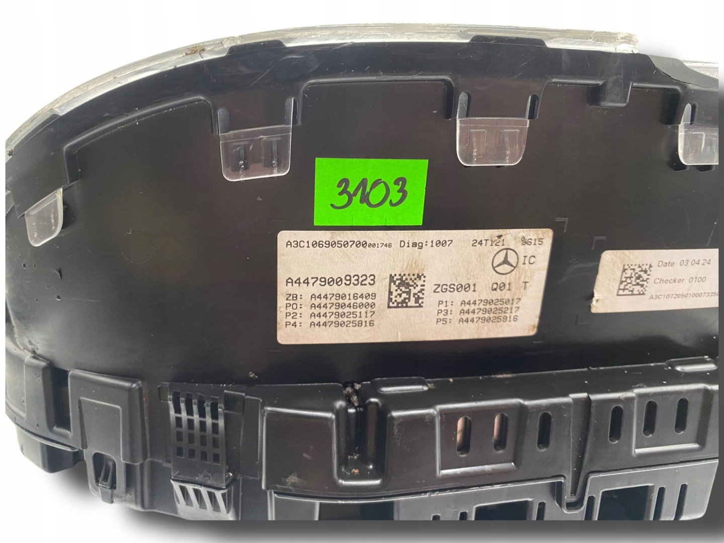 MERCEDES BENZ dials clock PREDKOSCIOMIERZ A4479009323 $J