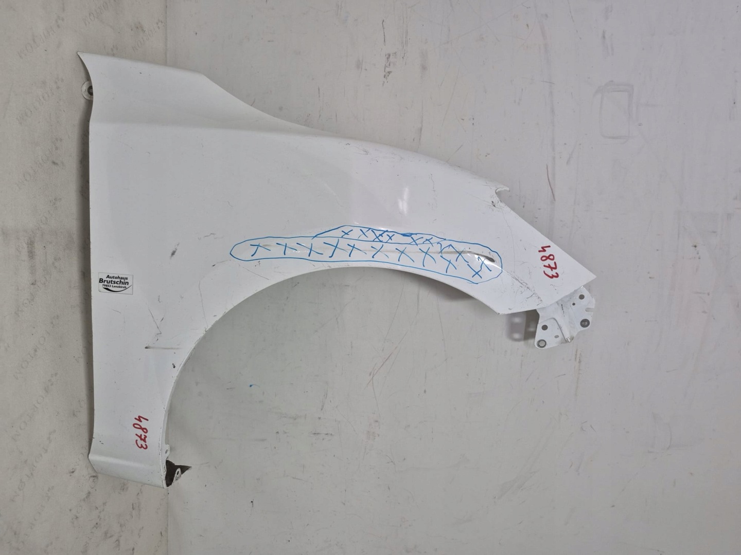 MAZDA 2 III 14-> fender front front right