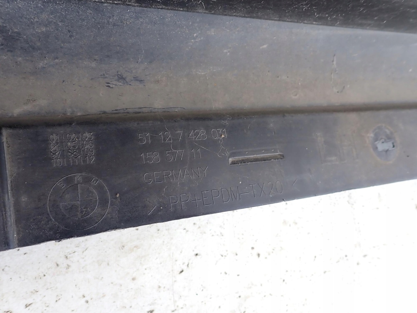BMW 3 G20 G21 m-packet 18-> threshold left moulding threshold left