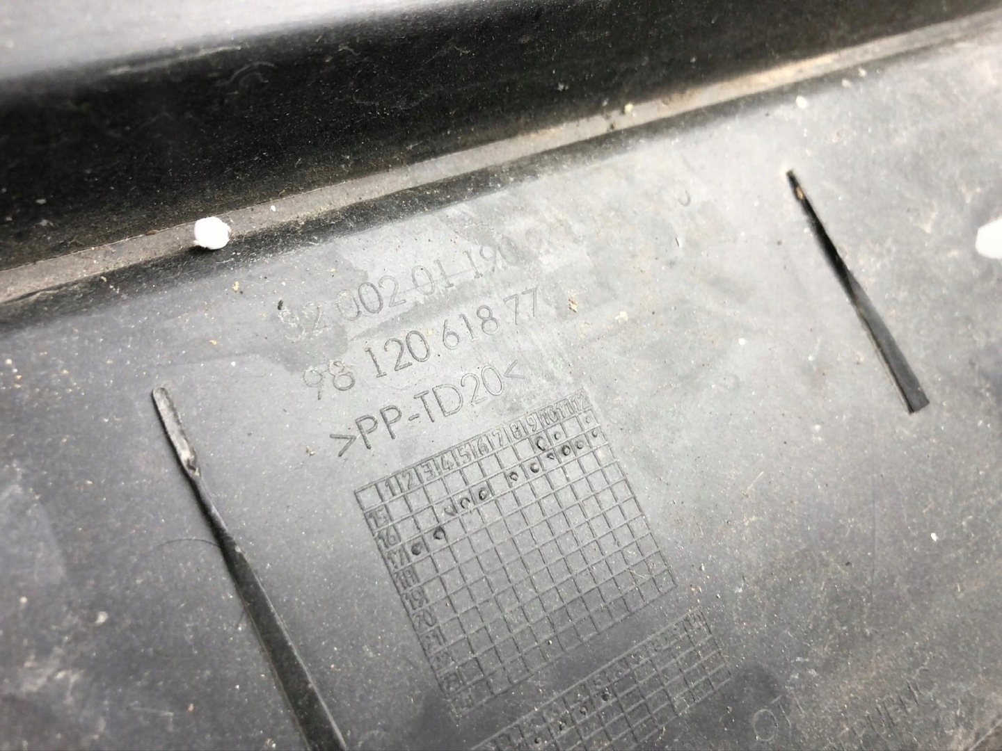 GRIGLIA Paraurti CITROEN C3 III 9812061877