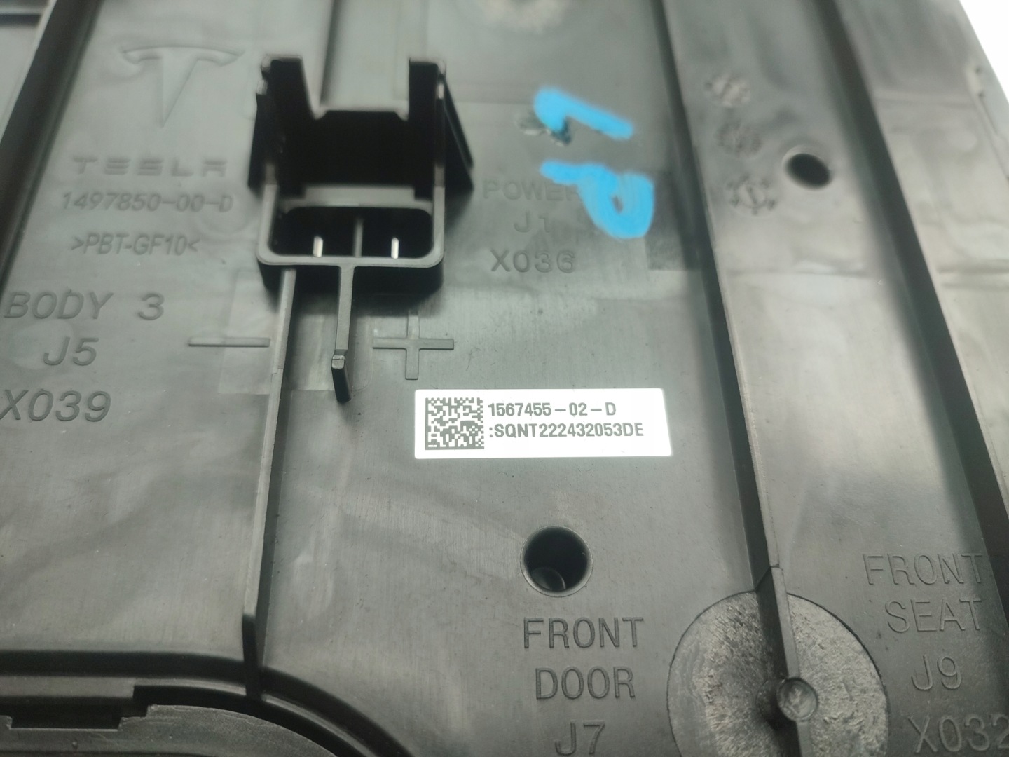 comfort control unit left TESLA MODEL 3 LIFT (2020-2023) 1567455-02-D