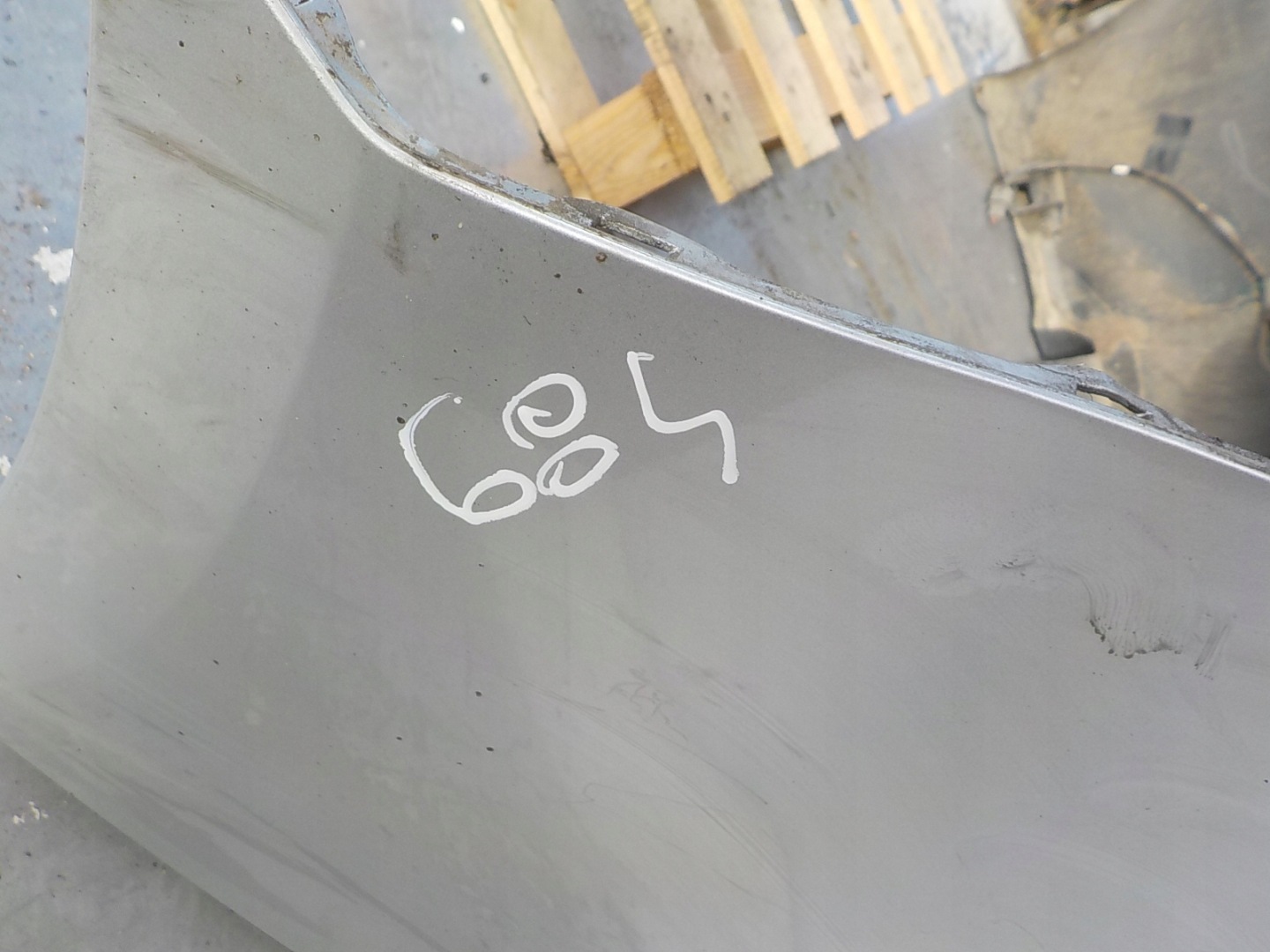 684 MAZDA 6 II HB bumper rear part rear