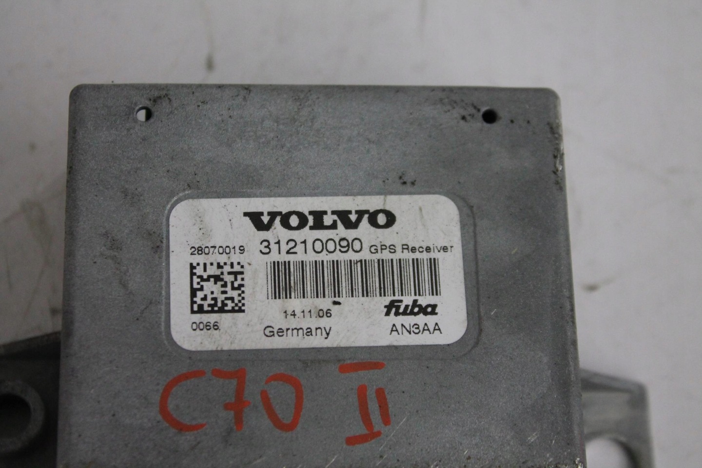 MODULE UNITÉ DE CONTRÔLE GPS 31210090 VOLVO C70 II