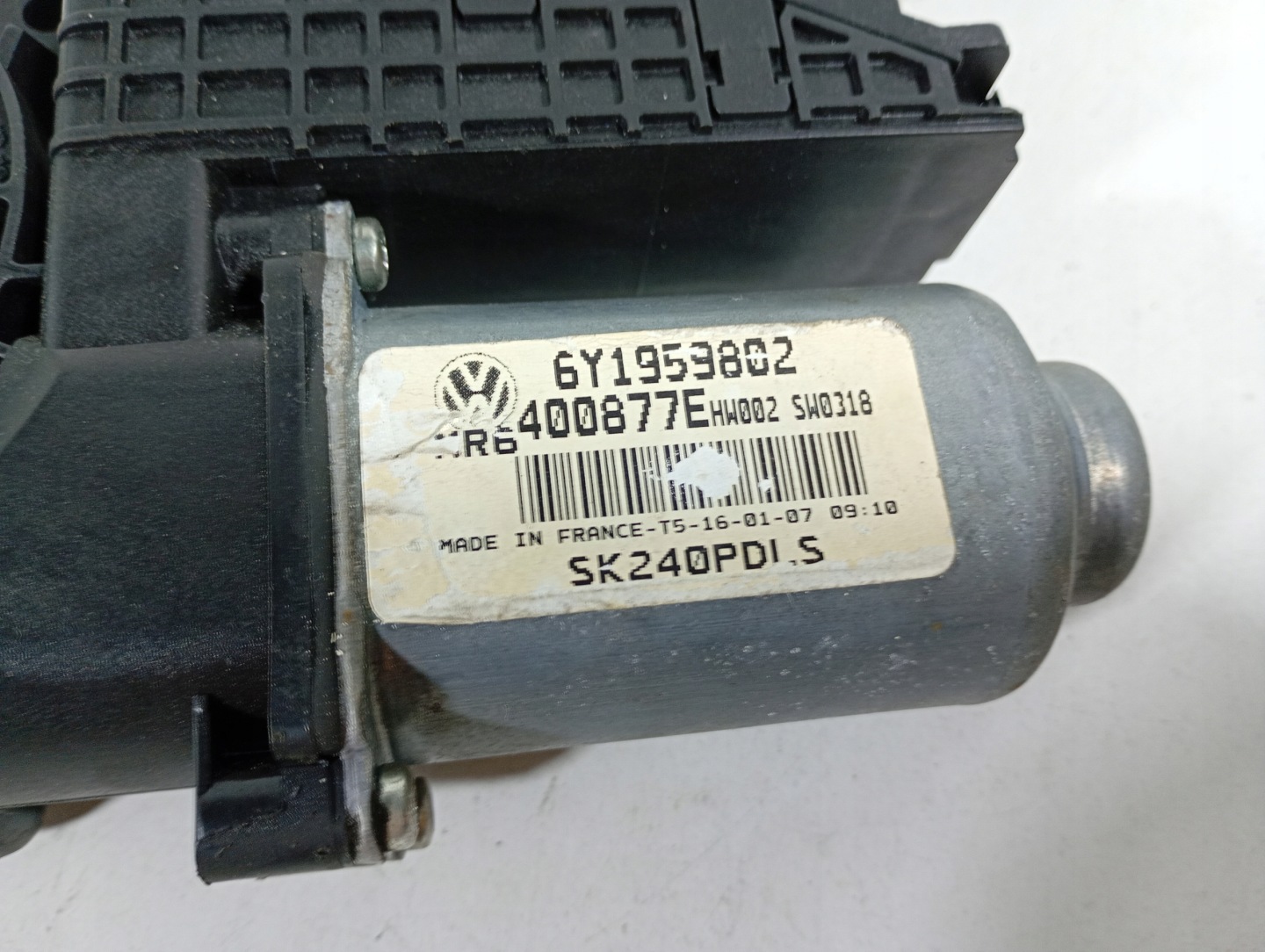 Skoda Fabia 1 and 99-08 engine mini motor windows right front OE 6Y1959802