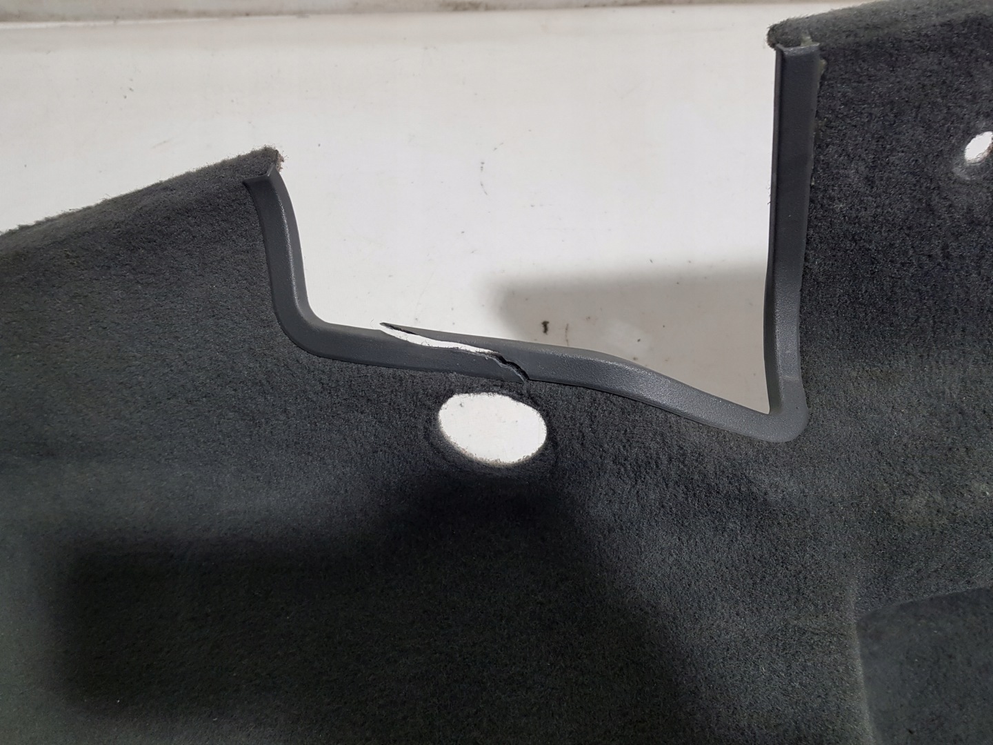 MERCEDES SL R230 mats boot upholstery right