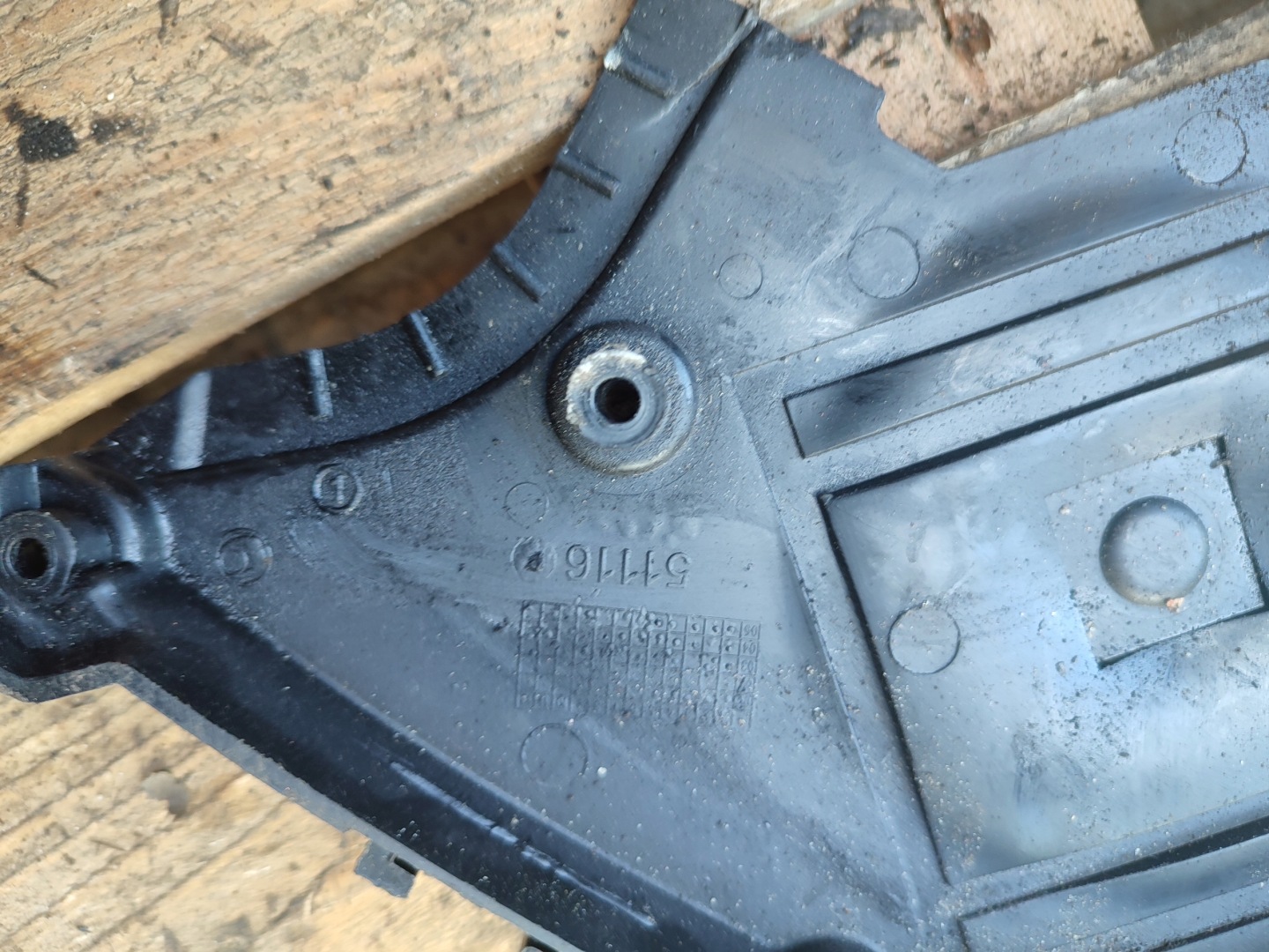 Blende Abdeckung des Zahnrads Volvo S40 II D4164T