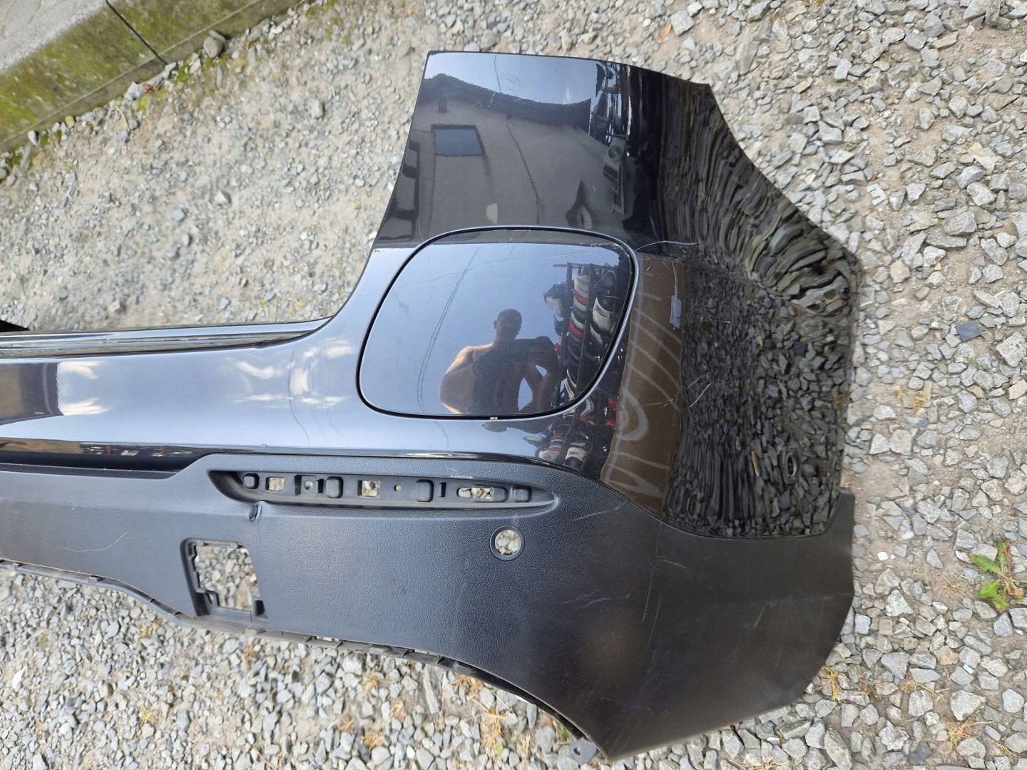 bumper rear MERCEDES GLC W253 HYBRYD 2015R->