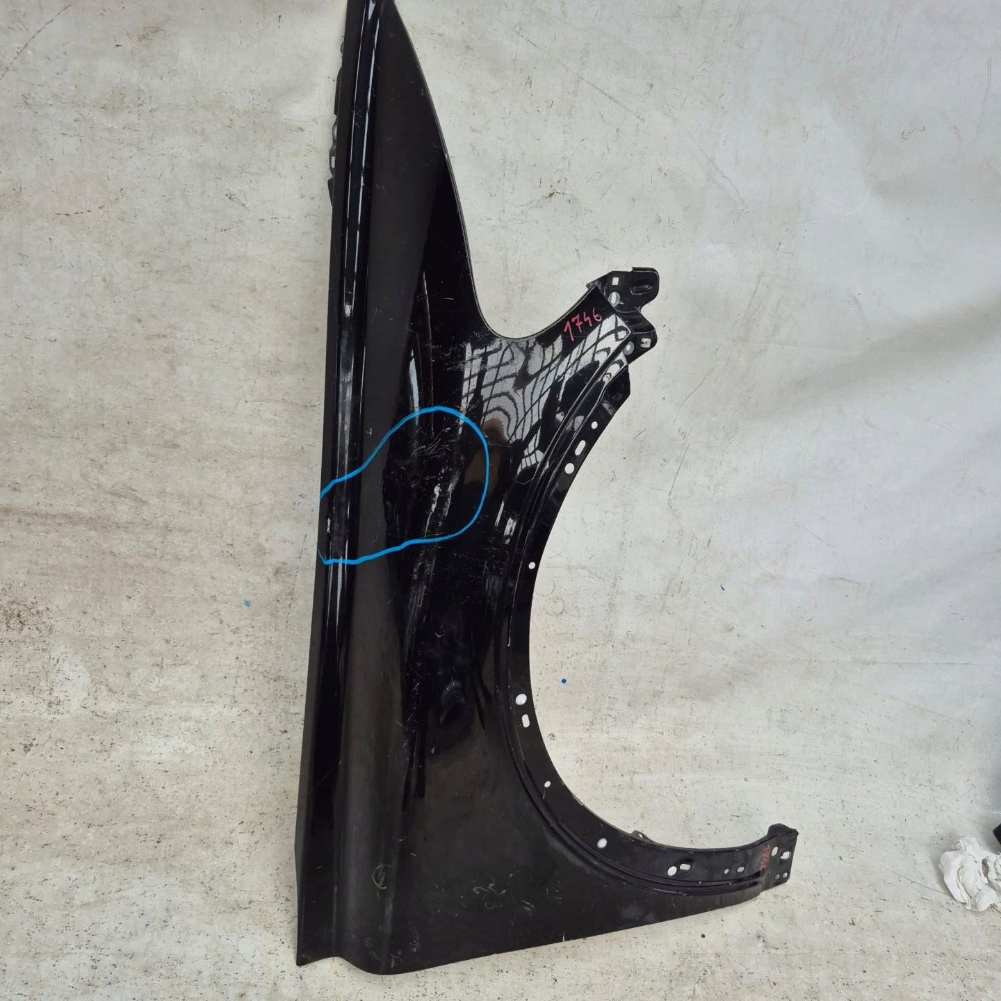 VOLVO C30 06-10 fender front front right