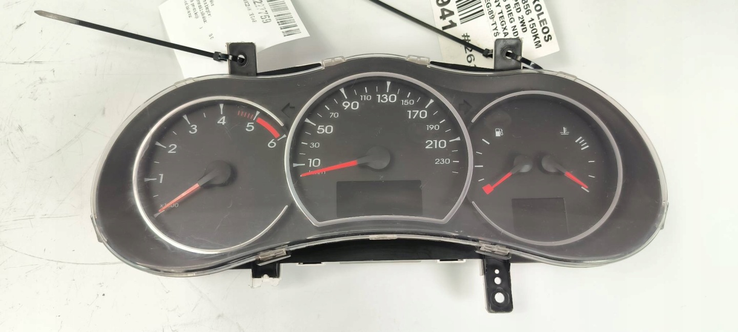 dials clock 24810-2077R RENAULT KOLEOS