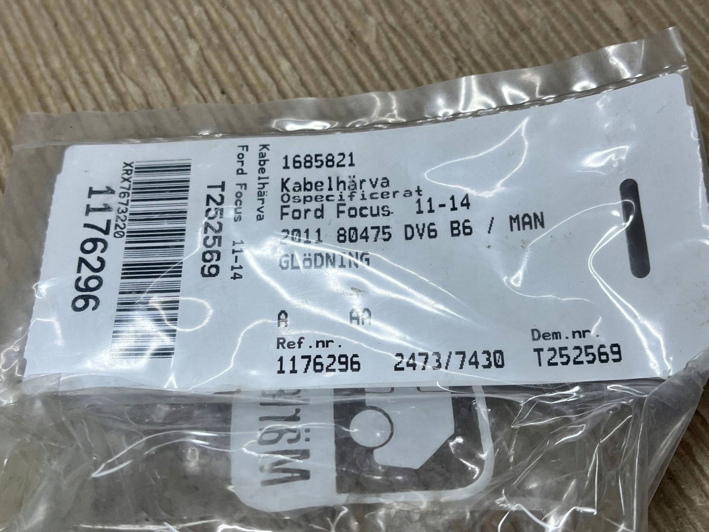 cablaggio elettrico Ford Focus 1685821