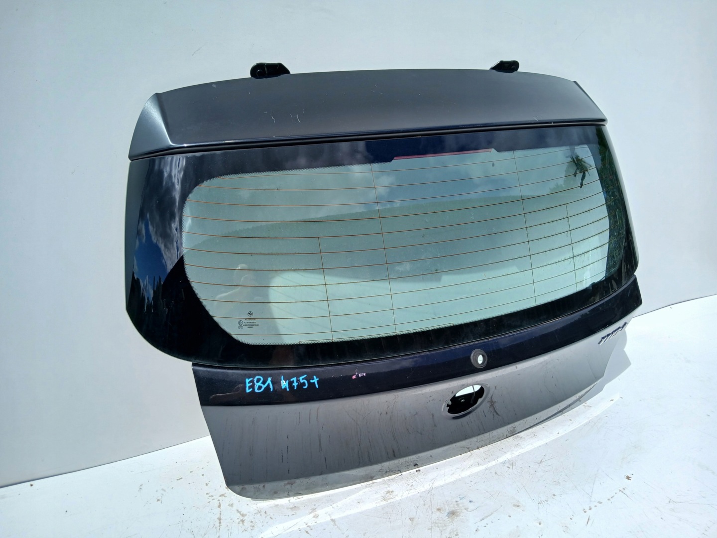 trunk door boot BMW E81 E87 475/9 BLACK SAPPHIRE