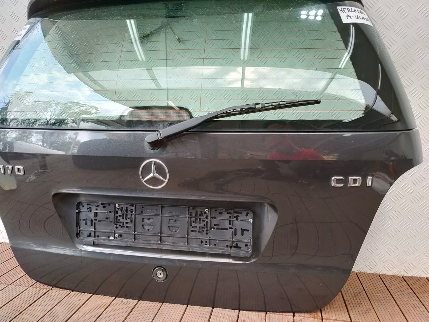 MERCEDES A-KLASA W168 1997-2004 boot doors boot rear part colour 195