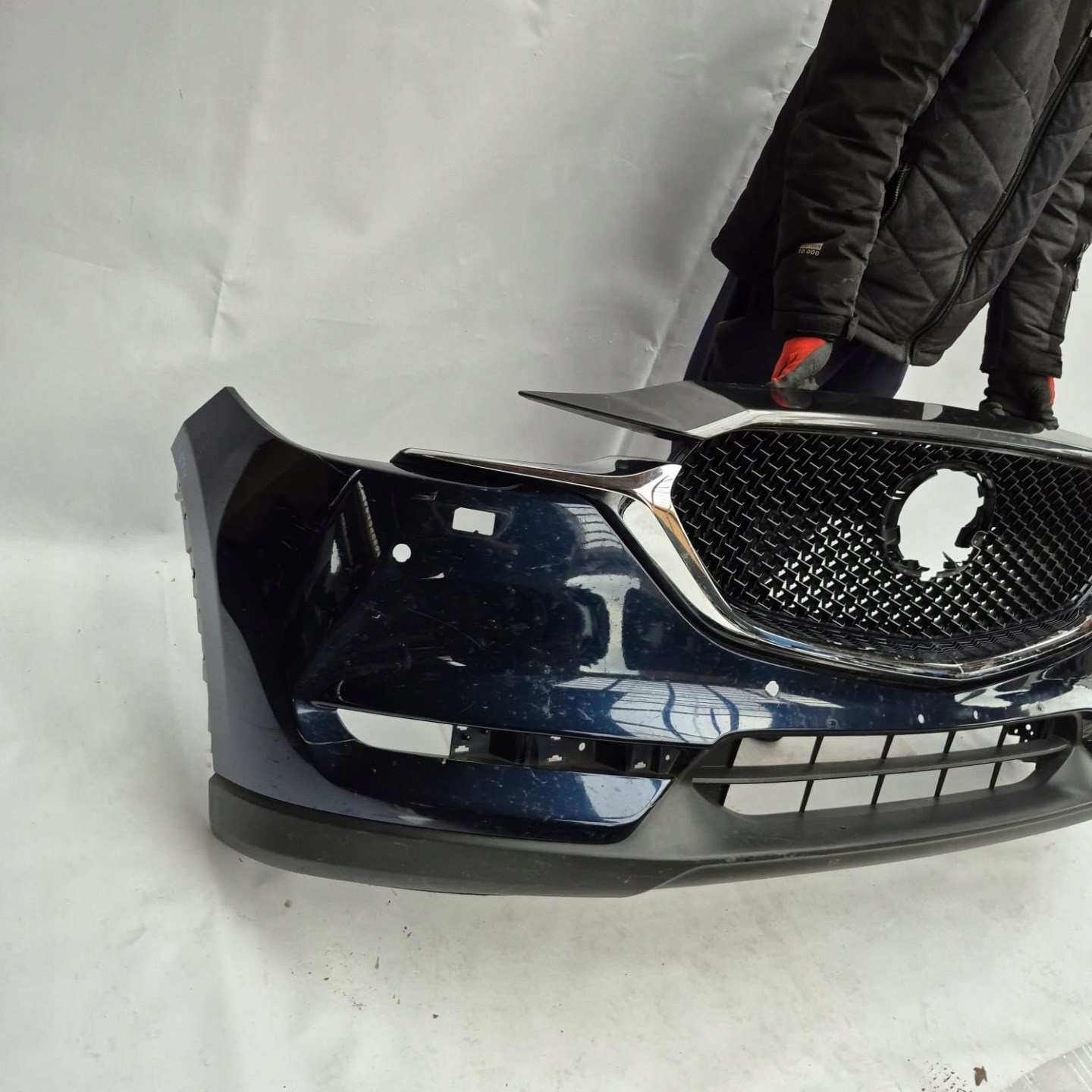 MAZDA CX-5 II 2 17-21 bumper front front washer PDC