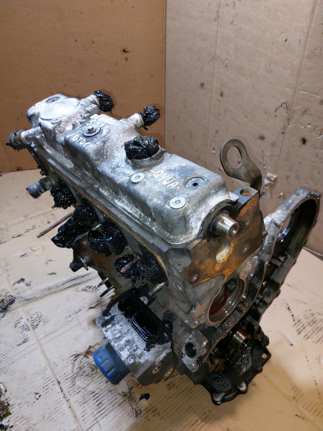 engine pillar unprotected FORD S-MAX 1.8TDCI 125KM QYWA