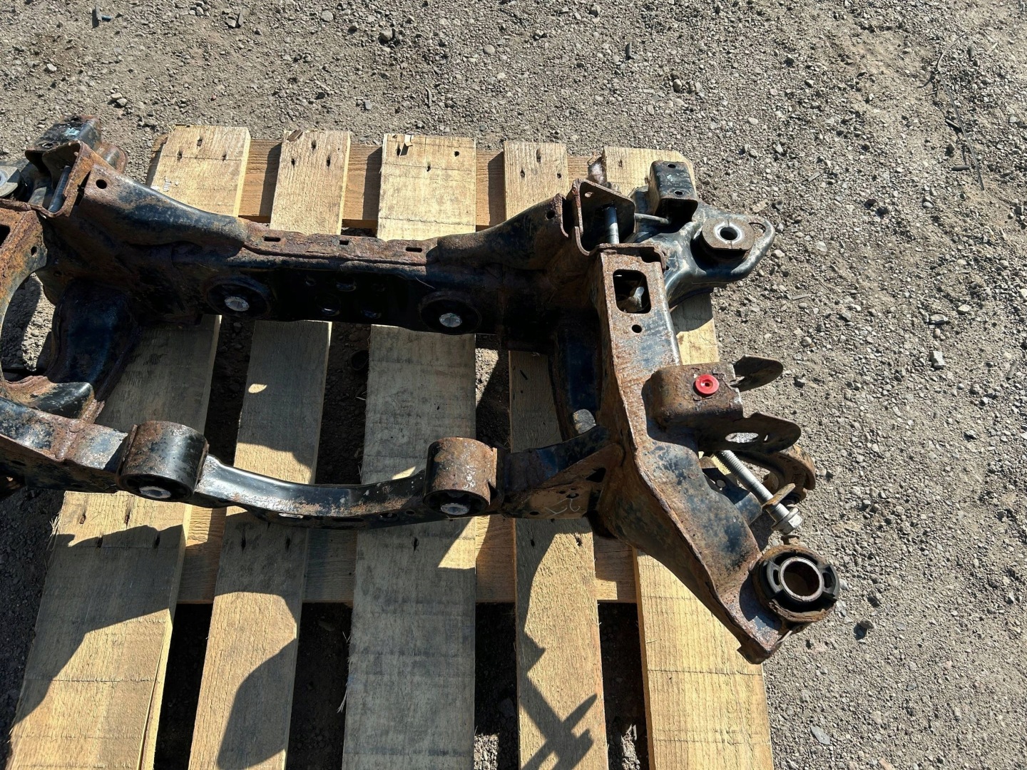 axle beam subframe sider rear part rear Lincoln Continental 3.0 2017r
