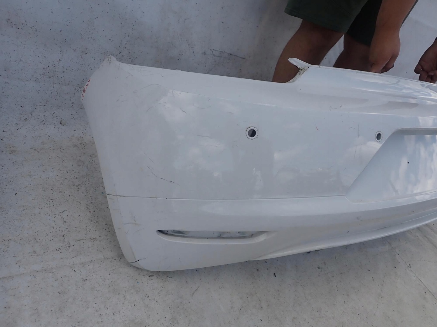 VW SCIROCCO 08-14 bumper rear part rear PDC