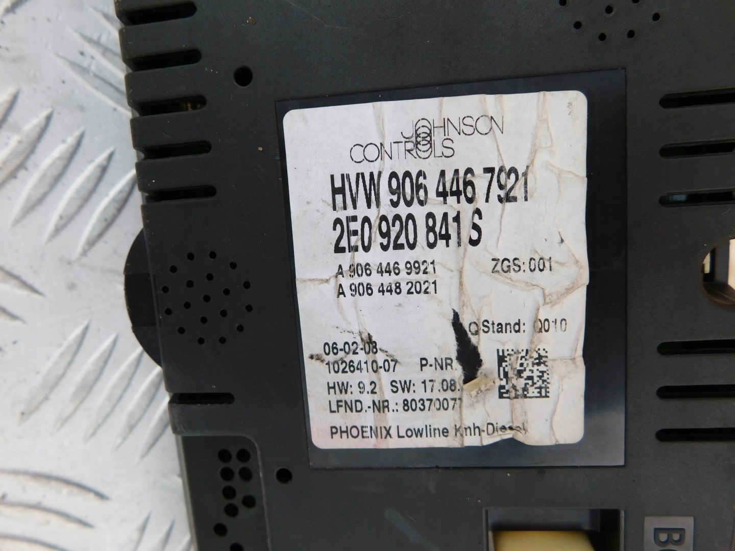 Volkswagen Crafter dials Europa HVW9064467921