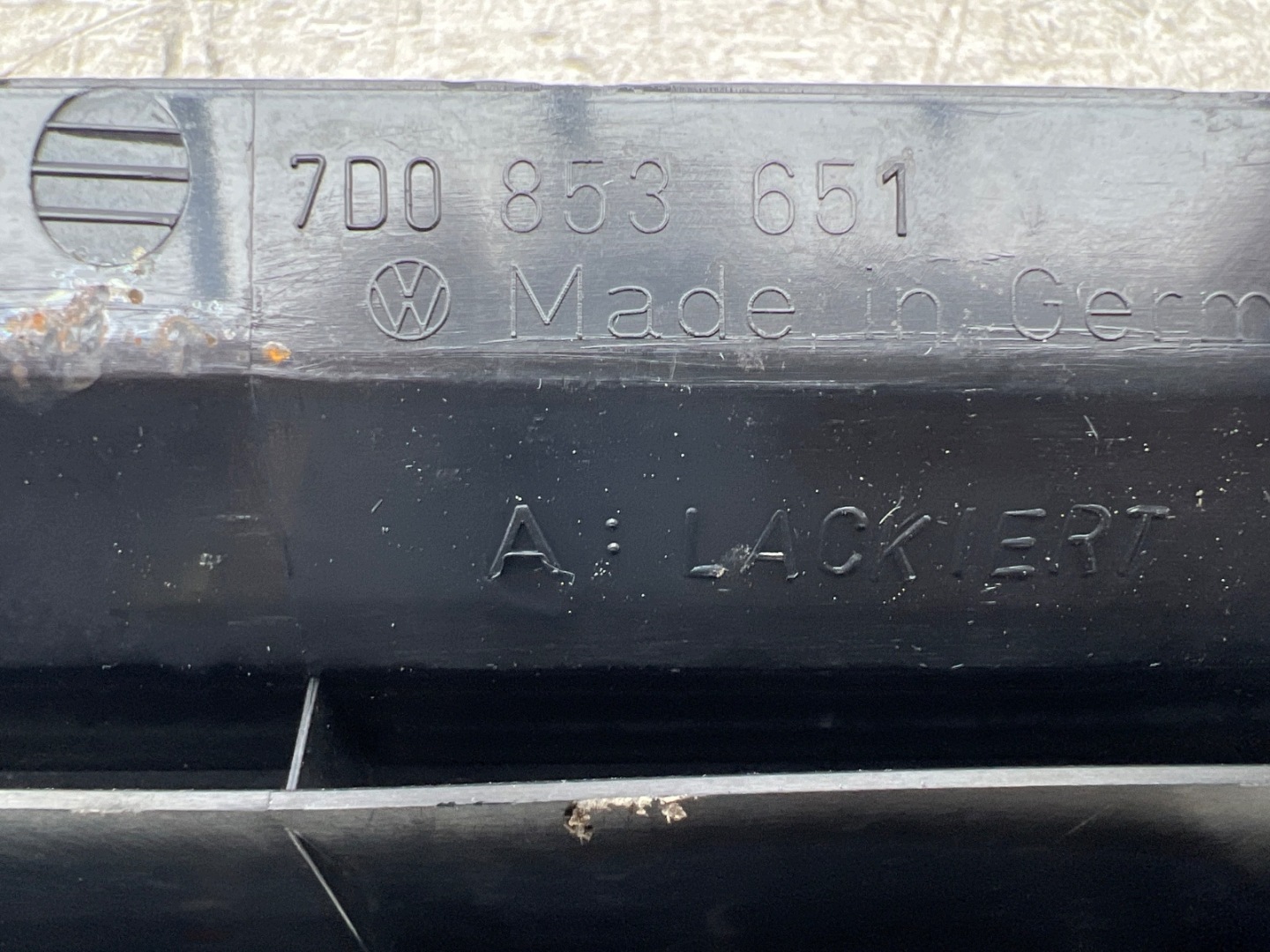 grille radiator grill VW T4 7D0853651 ORG
