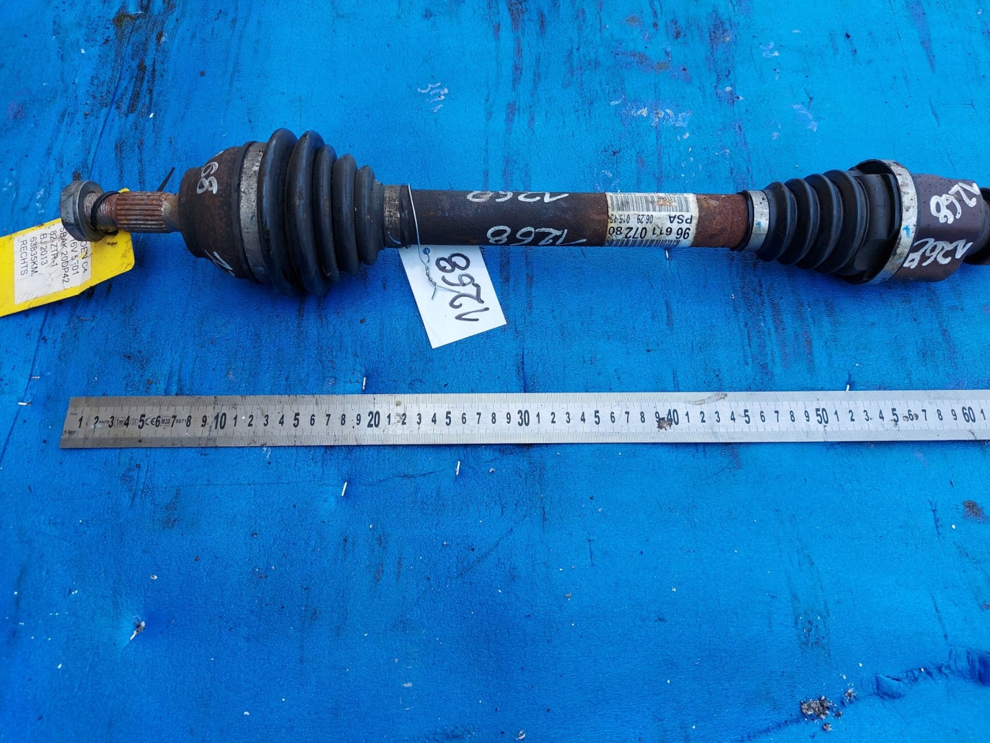 semi-axis C4 2013 R 1.6 B right 9661107280