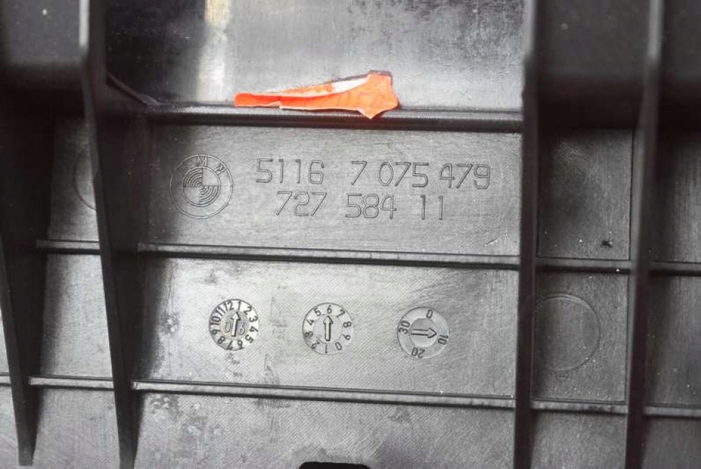 pretinac suvozača suvozača EU 7075477 BMW E90 E91 04-10