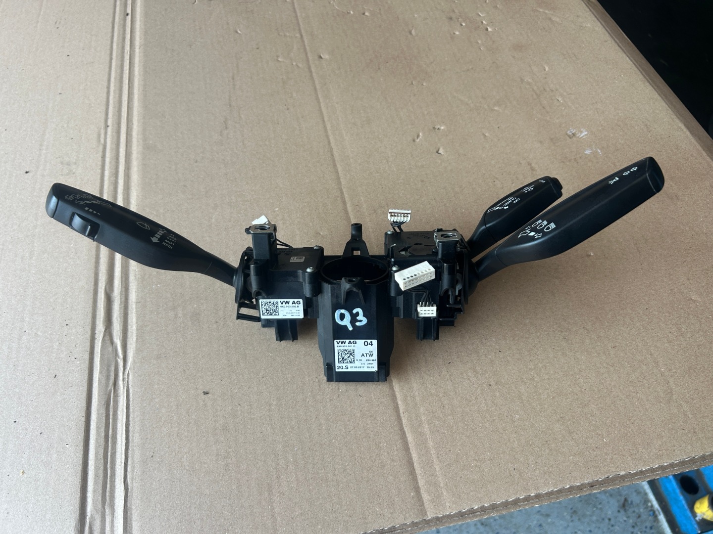 AUDI Q3 8U DEVIO LUCI TERGICRISTALLO TERGI 8X0953501D