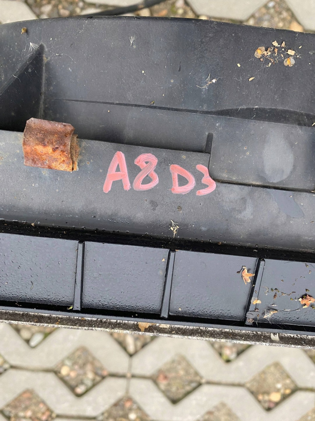 AUDI A8 D3 4E chladič vody ventilátor 4E0121205H